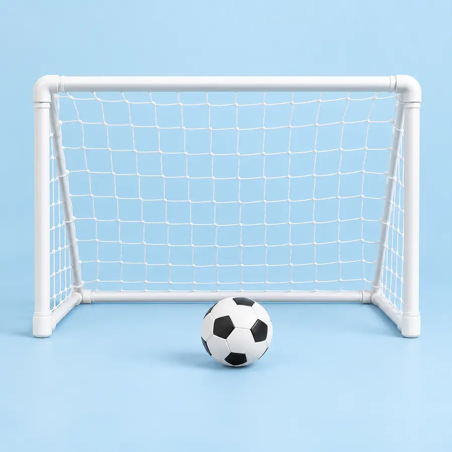 Mini football goal set for children